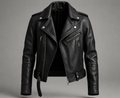 Handmade Men’s Sheep Leather Biker Jacket – Custom Fit Moto Coat | Classic Motorcycle Outerwear