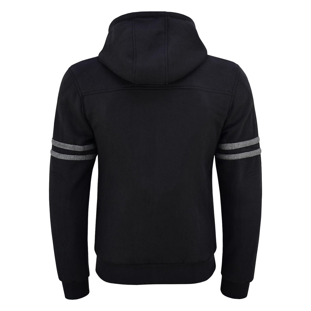 Men's Kevlar® Motorcycle Hoodie | CE Level 2 Armored Fleece Riding Jacket | Moto GP Range