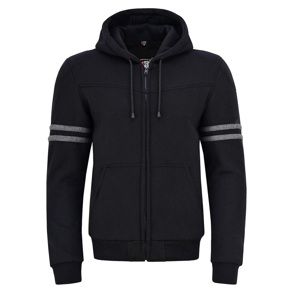 Men's Kevlar® Motorcycle Hoodie | CE Level 2 Armored Fleece Riding Jacket | Moto GP Range