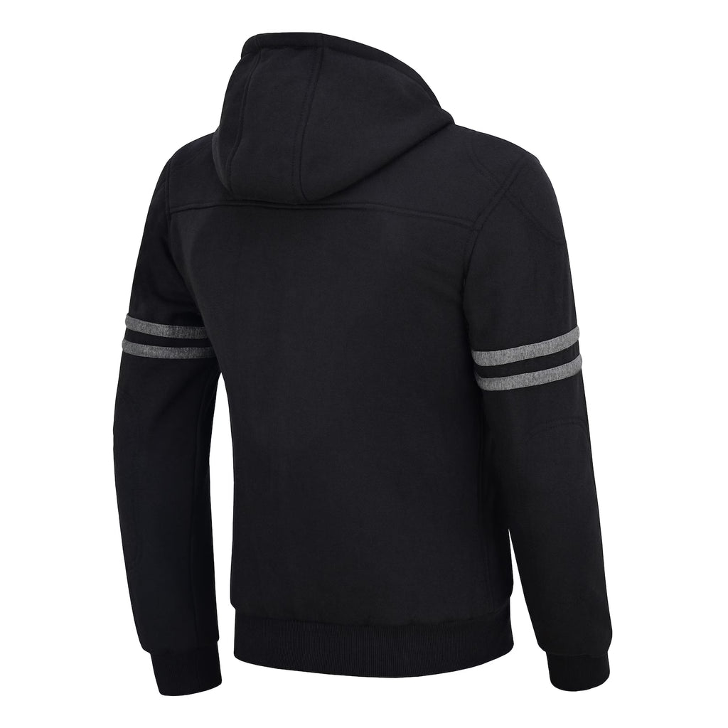 Men's Kevlar® Motorcycle Hoodie | CE Level 2 Armored Fleece Riding Jacket | Moto GP Range