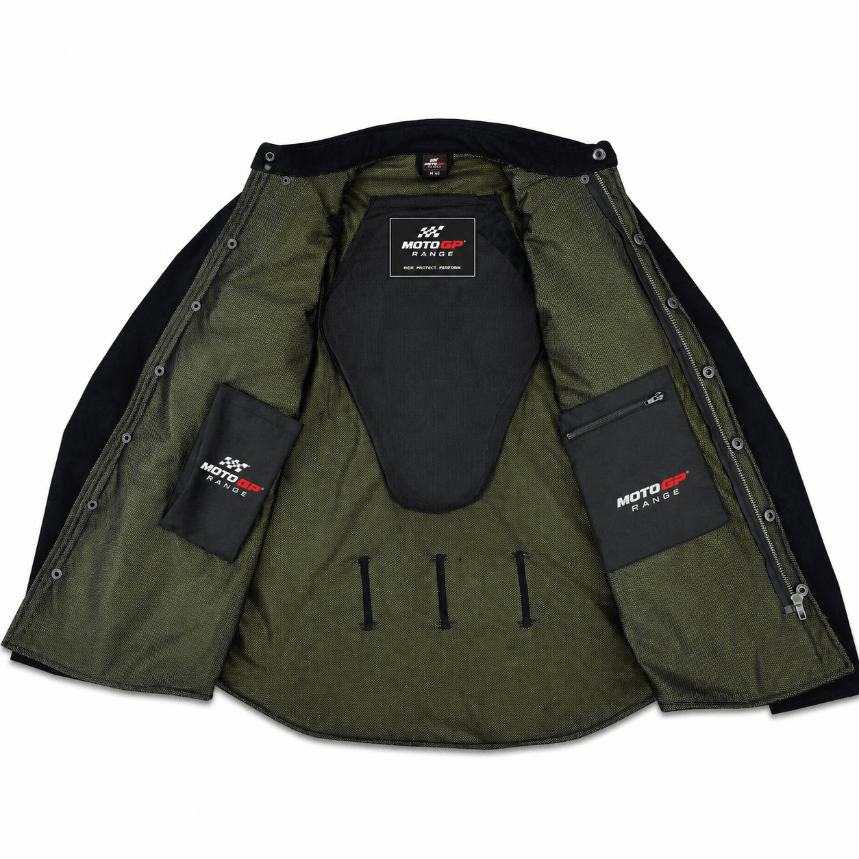 Men's Black Textile Mesh Motorcycle Riding Jacket Level 2 Armor | Motorcycle Jacket | My Store
