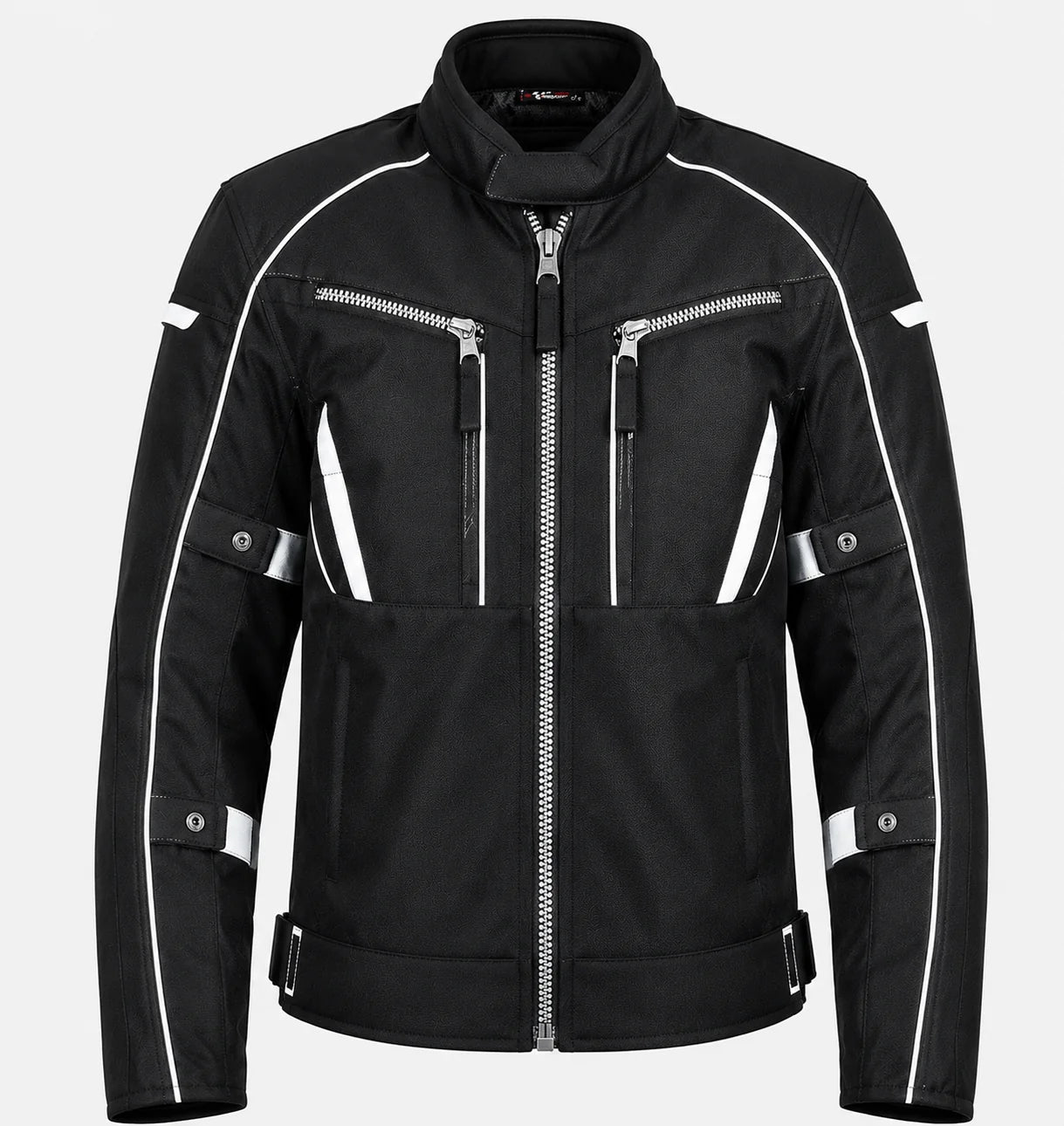 Men's Black Textile Mesh Motorcycle Riding Jacket Level 2 Armor | Motorcycle Jacket | My Store