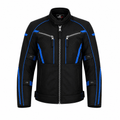 Men's Black Textile Mesh Motorcycle Riding Jacket Level 2 Armor | Motorcycle Jacket | My Store
