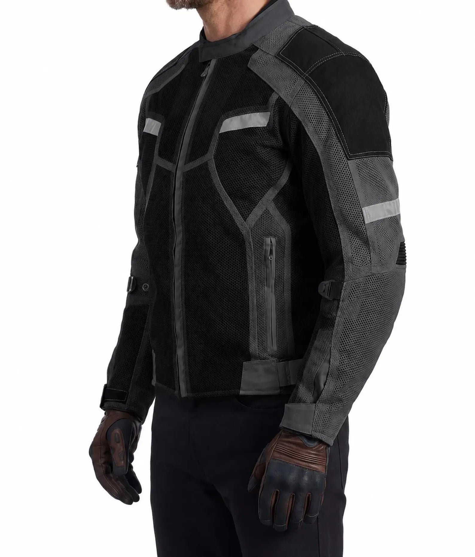 Men's Level 2 Mesh Motorcycle Riding Jacket | Motorcycle Jacket | My Store